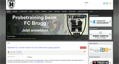 Desktop Screenshot of fcbrugg.ch